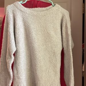Anthropologie gray sweater